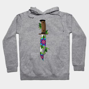 Floral Knife Hoodie